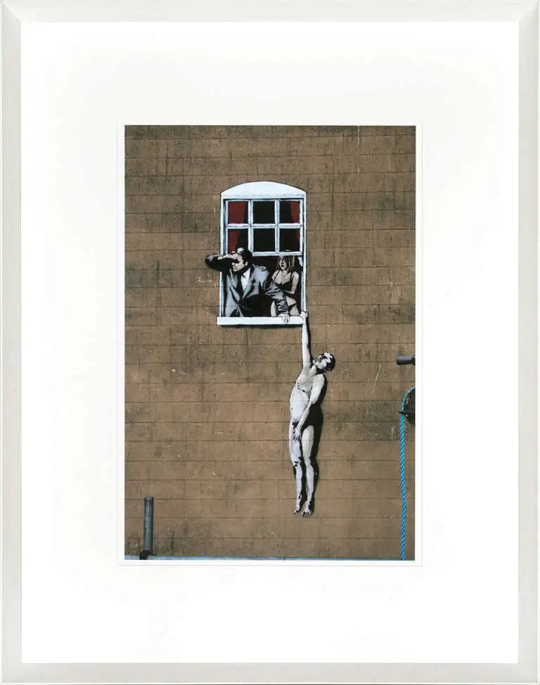 Banksy Park Street framed exclusive prints REDUCED-Renaissance Design Studio