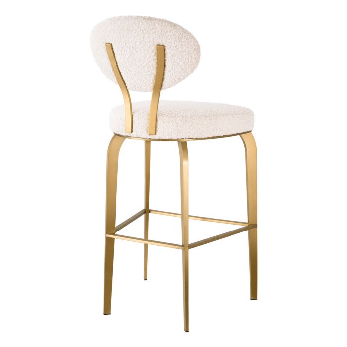 Bar Stool Dorrego is a bar stool masterpiece by Eichholtz
