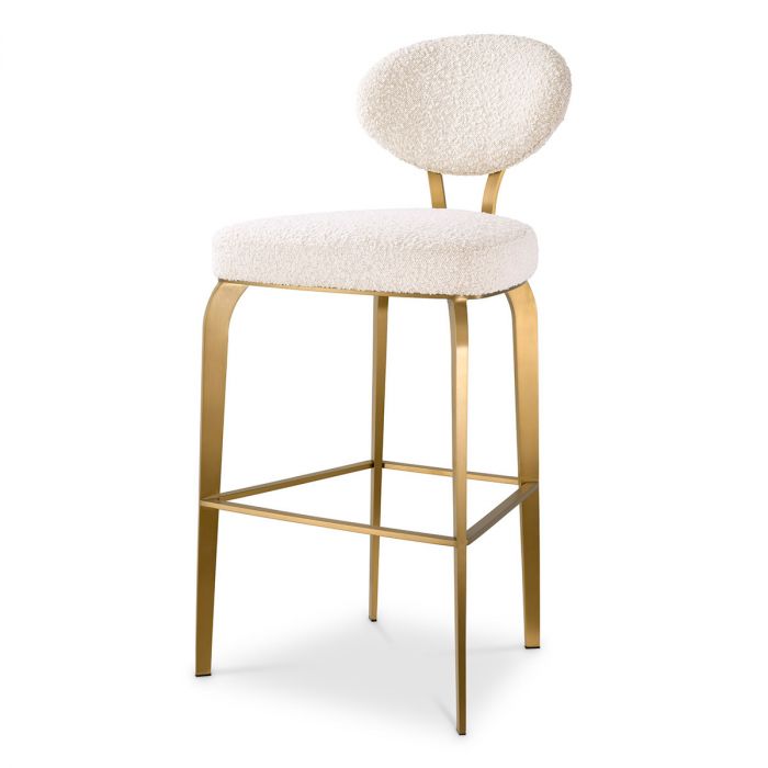 Bar Stool Dorrego is a bar stool masterpiece by Eichholtz-Renaissance Design Studio