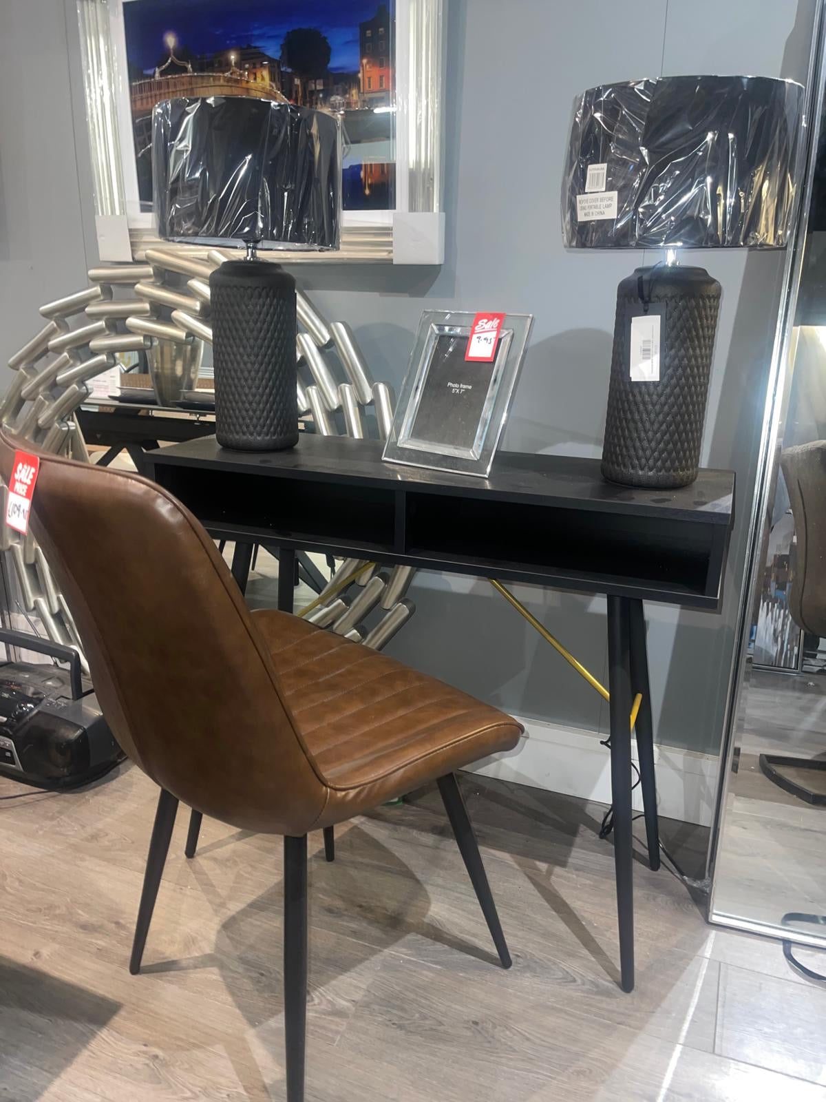 Barcelona Desk console table desk 120cm reduced to clear !. No exchange item-Renaissance Design Studio