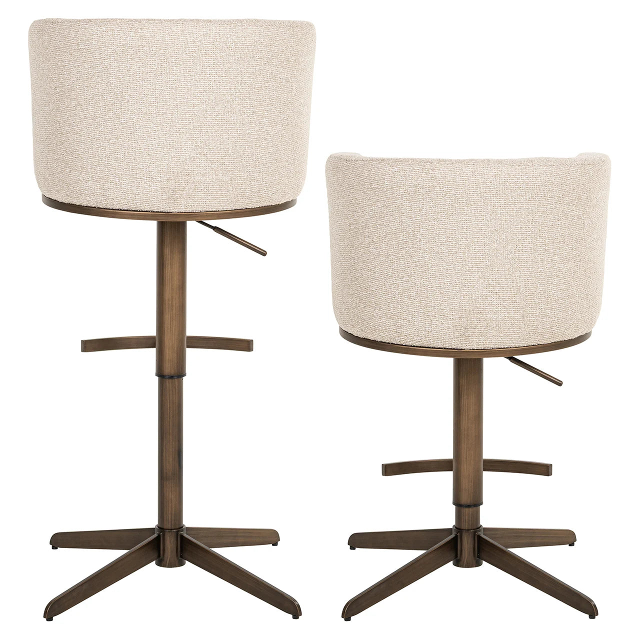Bar/counter stool Carol biscotti-Renaissance Design Studio