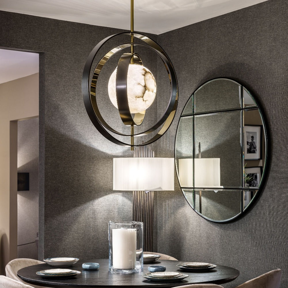 Beaumont Mirror round by Eichholtz-Renaissance Design Studio