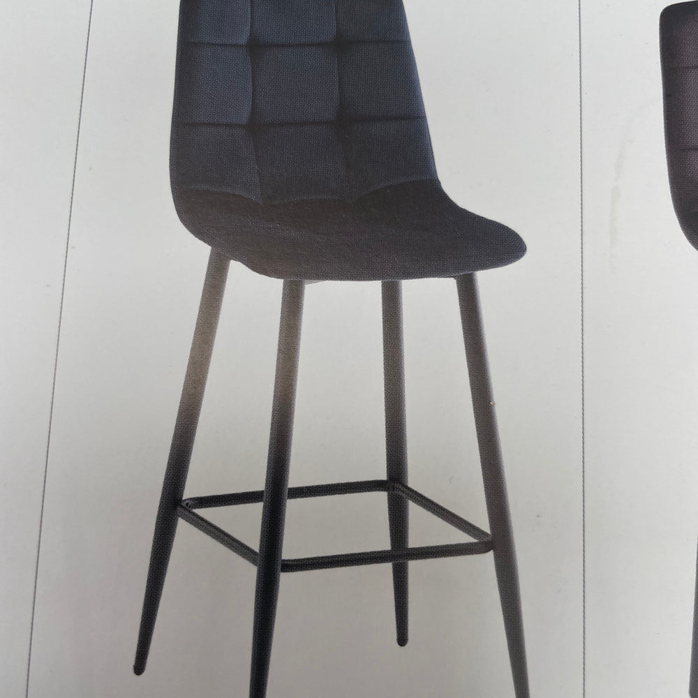 Belfast velvet counter stools