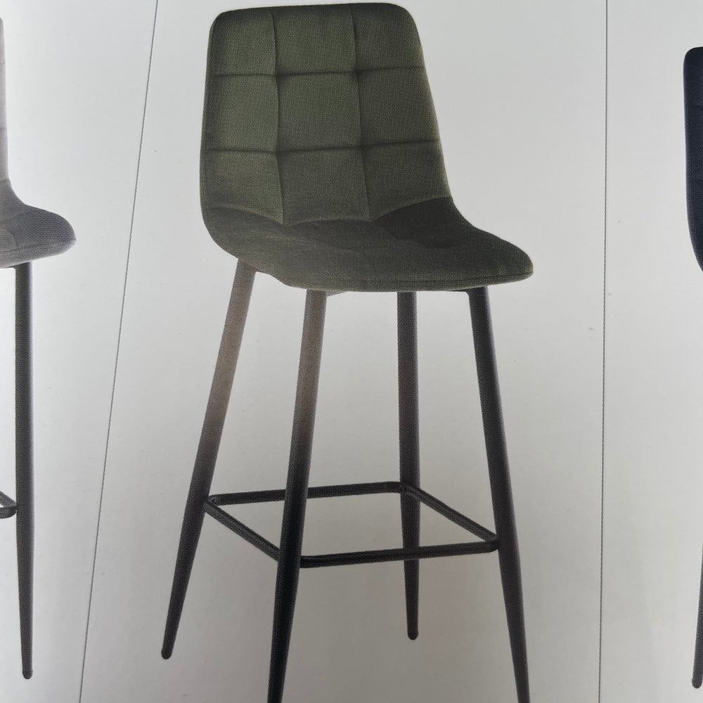 Belfast velvet counter stools