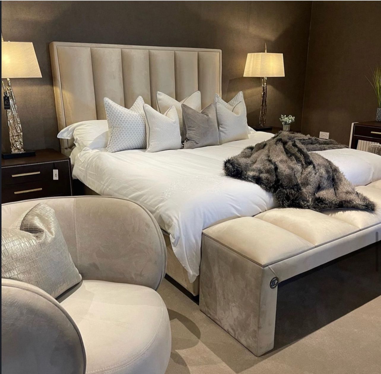 Belle Emilia Luxury Bench custom made-Renaissance Design Studio