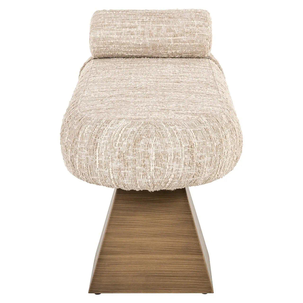 Bench Geneva in beige  148 cm