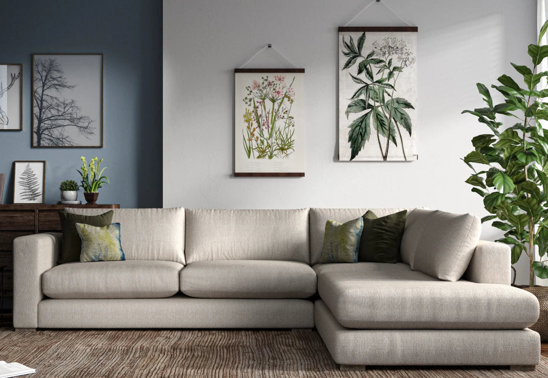 Bergen custom corner sofa. made for YOU by Whitemeadow AFB-Renaissance Design Studio