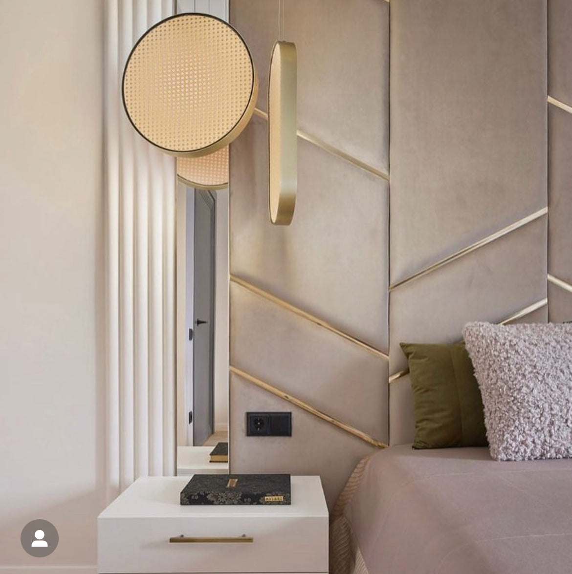 Bespoke Custom made full headboard bedhead available to order priced from:-Beds & Bed Frames-Renaissance Design Studio