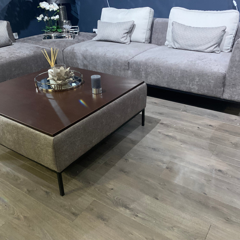 Bi Bi  penthouse X-Large Corner Group in luxury textured fabric with  half price ex display. Pay Instore 2 models priced separately