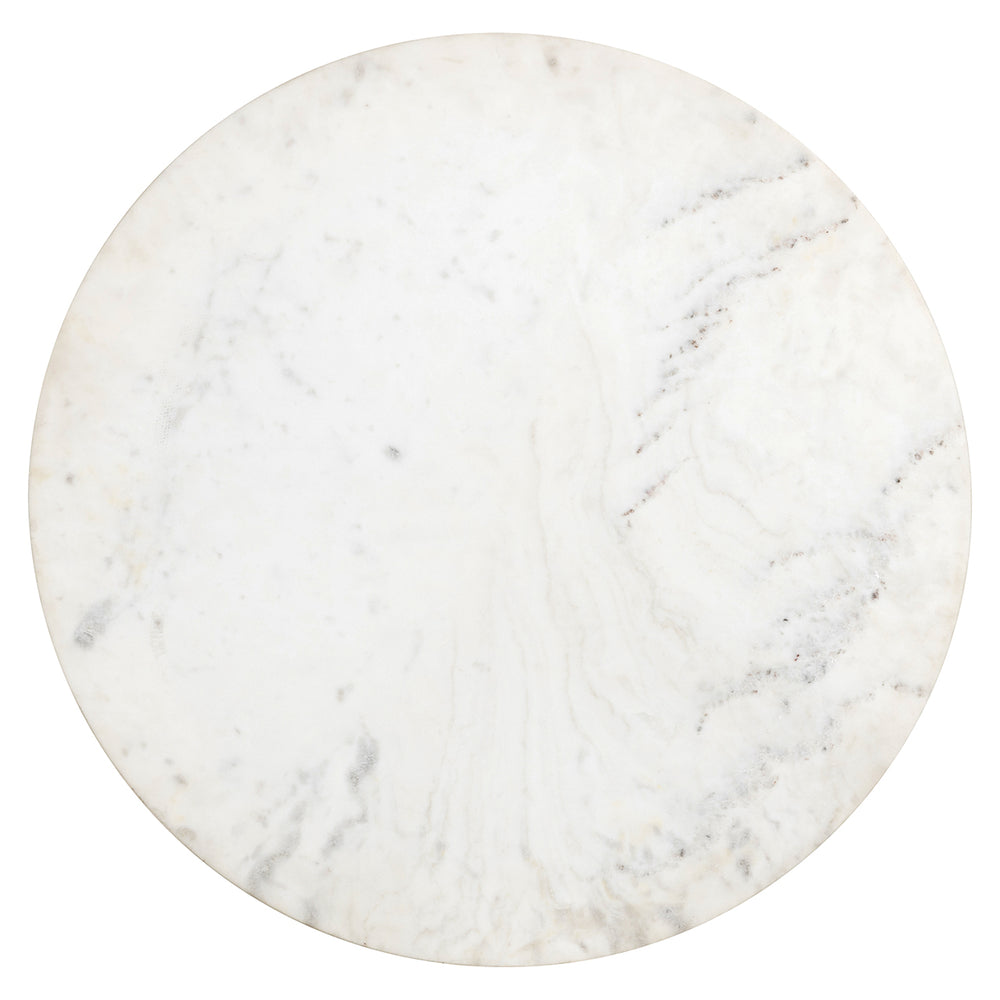 Bistro Table Jimmy  75 cm white marble