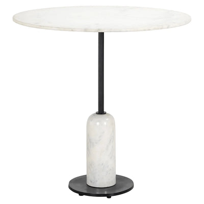 Bistro Table Jimmy  75 cm white marble