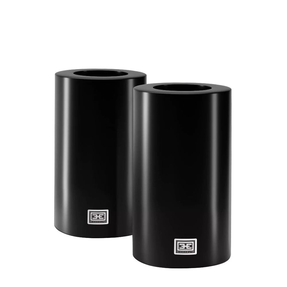 Black Artificial Candles Large 10 x18 by Eichholtz-Renaissance Design Studio