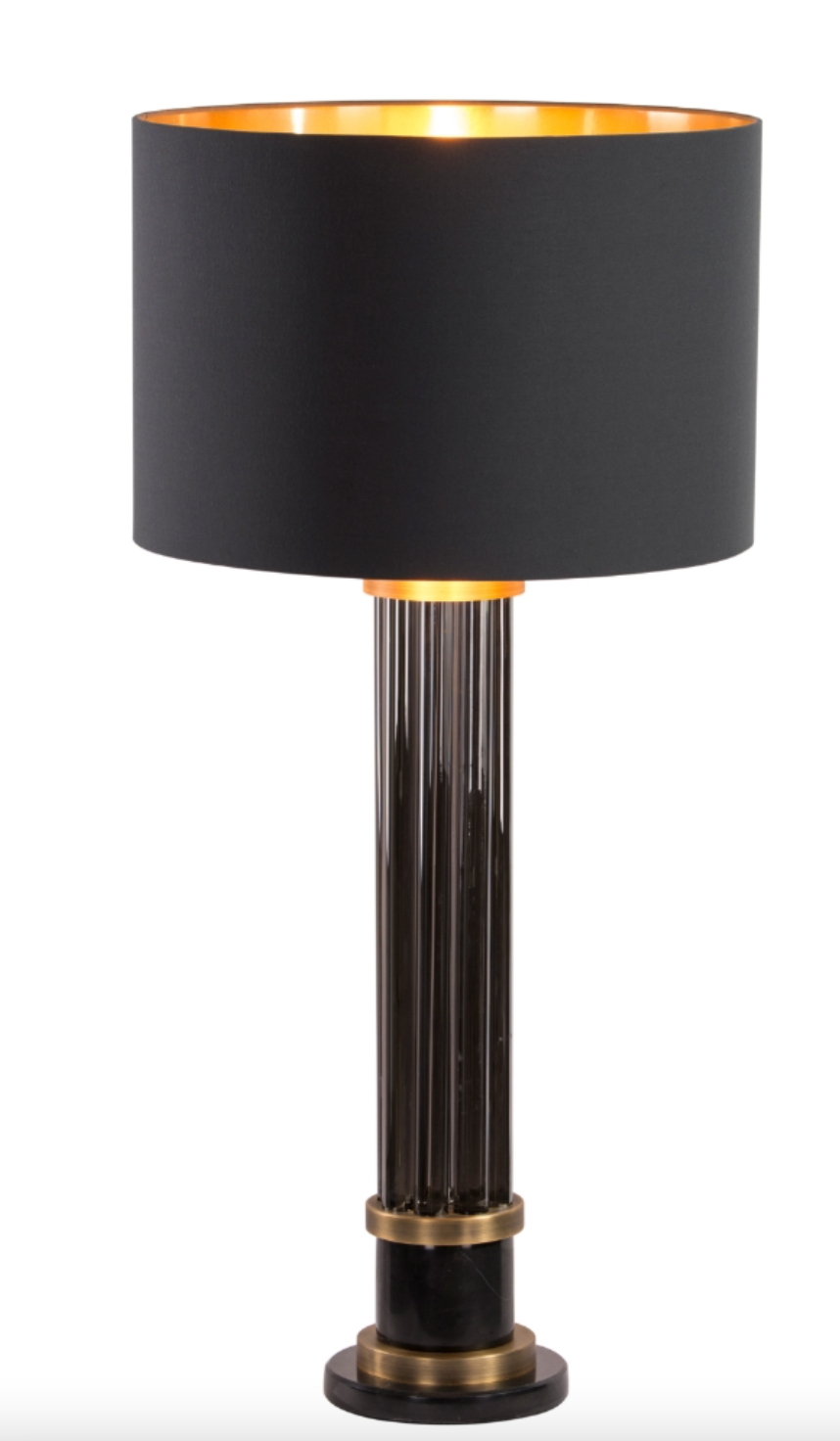 Black Bandit table lamp-Table Lamp-Renaissance Design Studio