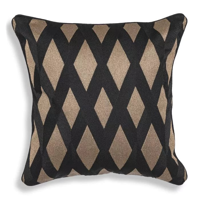 Black & Gold Splender Scatter Cushion by Eichholtz save up to 50%-Scatter cushions-Renaissance Design Studio