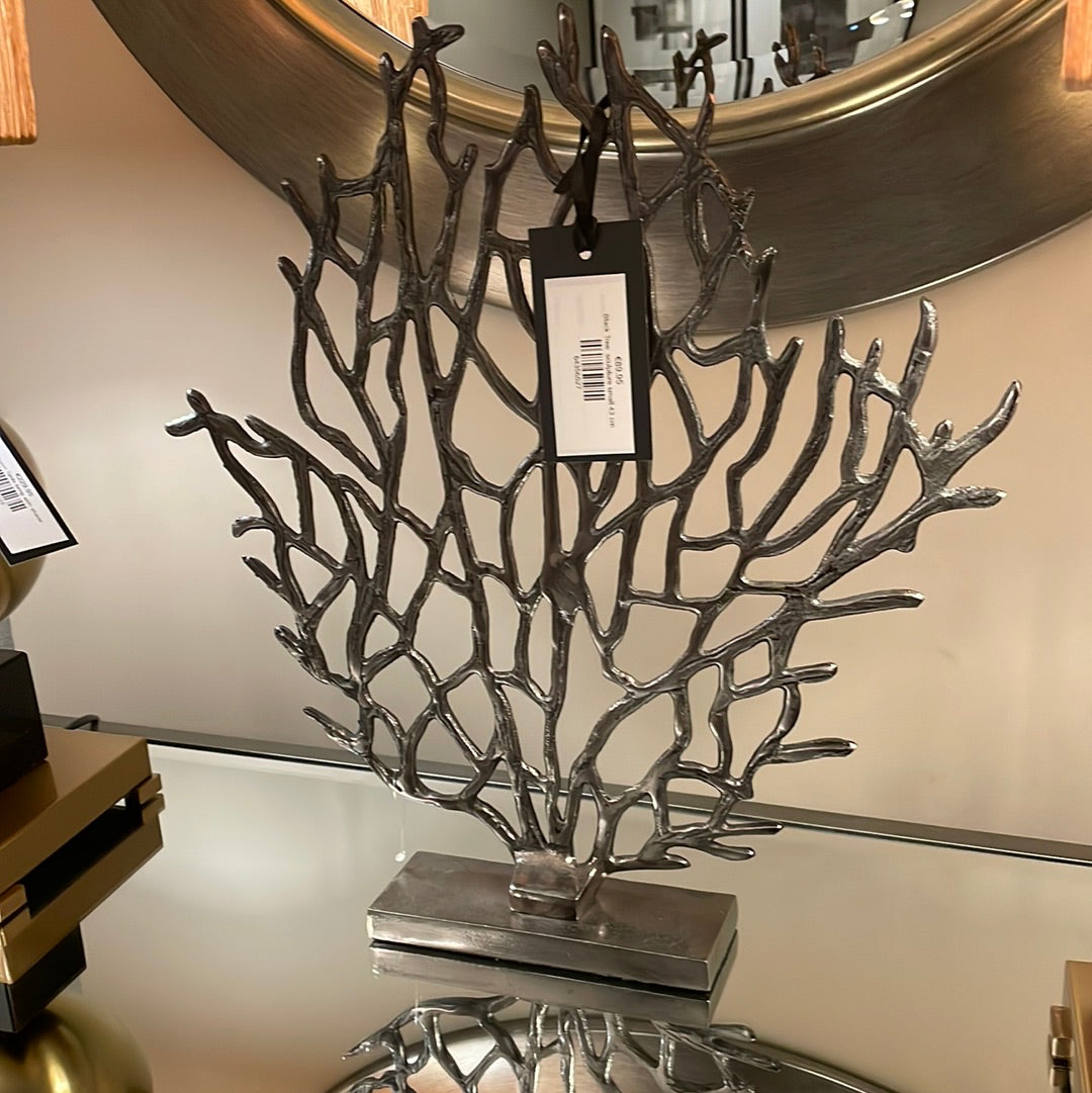 Black Tree sculpture small 43 cm-Tree sculpture-Renaissance Design Studio