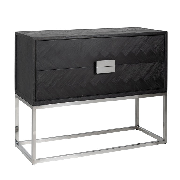 Blackarch dresser 2 drawer-Renaissance Design Studio