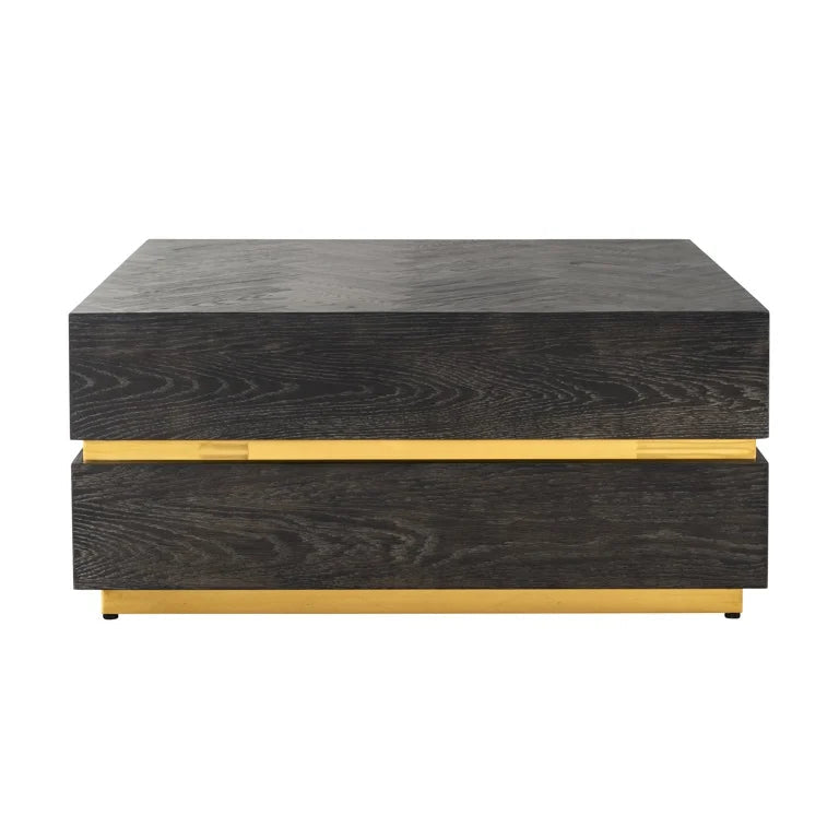 Blake block coffee table 90 x 90 cm.