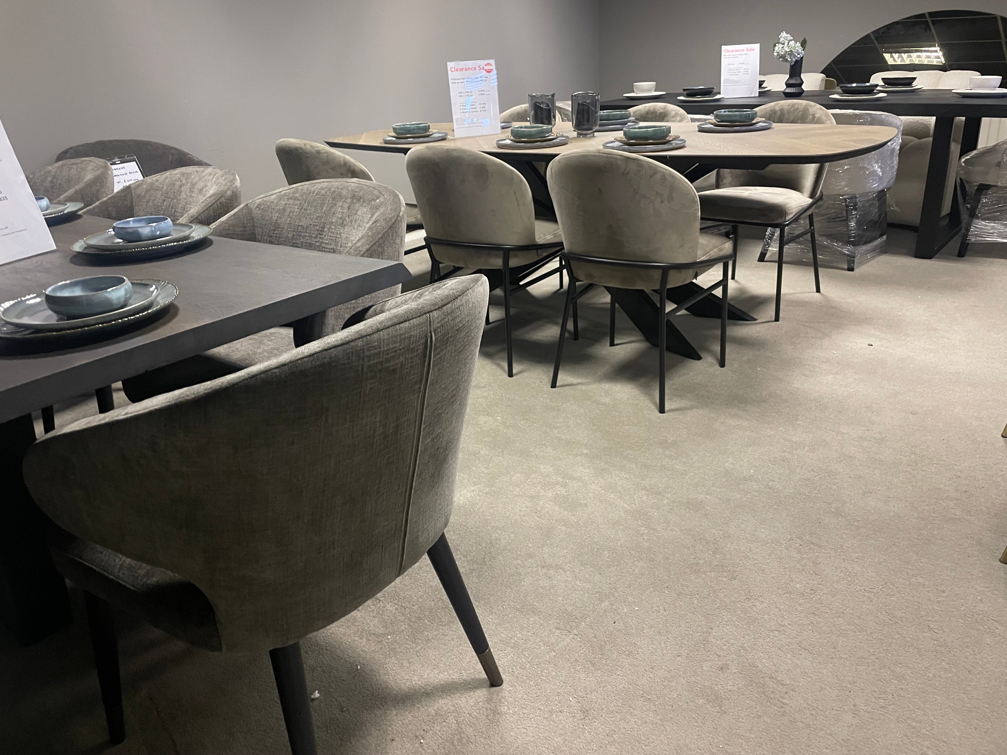 Blax extra large 230 cm dining table in stock REDUCED CLEARANCE save €300-Renaissance Design Studio