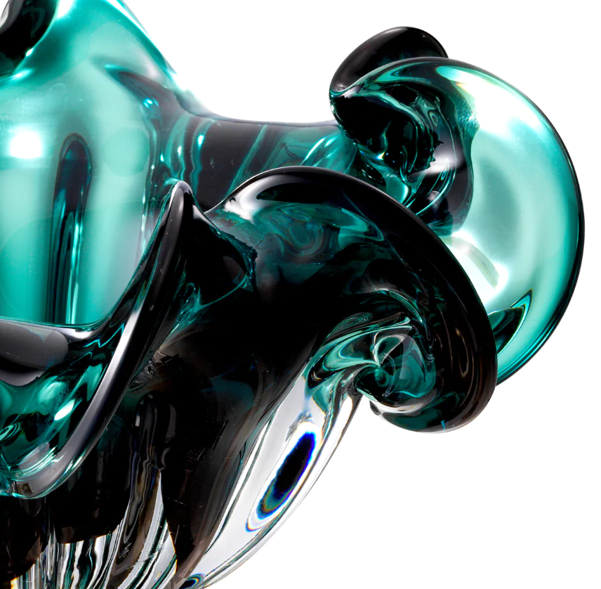 Bowl Triada Green glass - By Eichholtz. Save 30%-Renaissance Design Studio