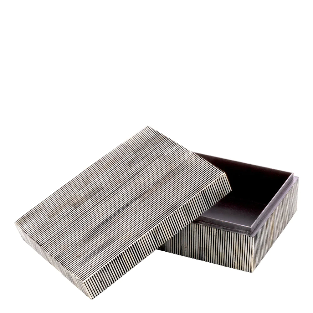 Box Lucielle  black and white  bone by Eichholtz small or large