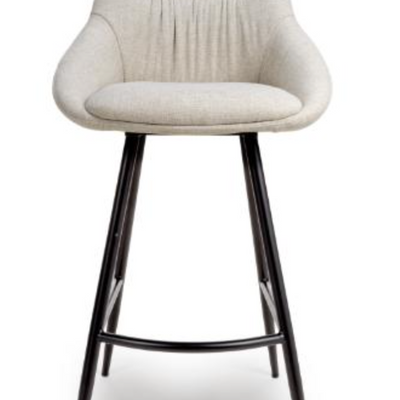 Bradley Counter stools  in Natural colour fabric