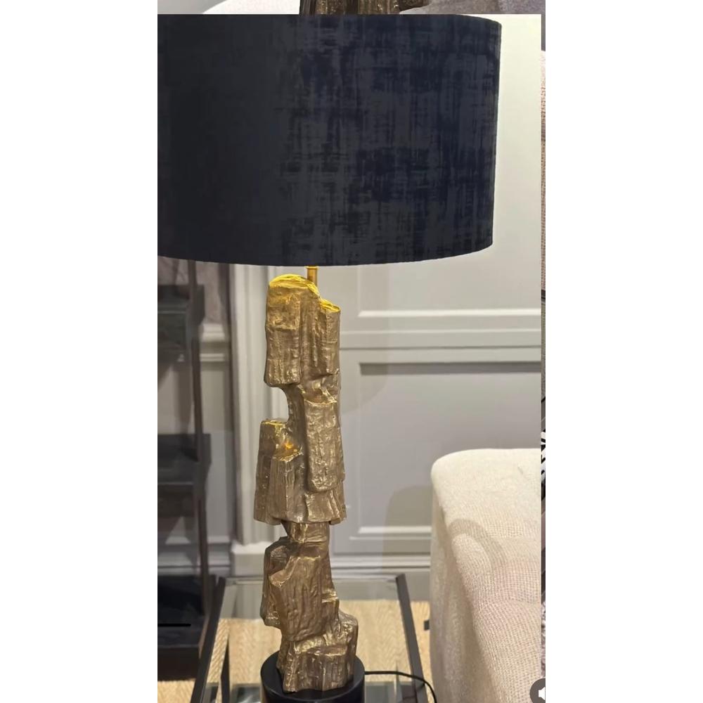 Brutalist Noto Scultpure Table Lamp by Eichholtz-Renaissance Design Studio