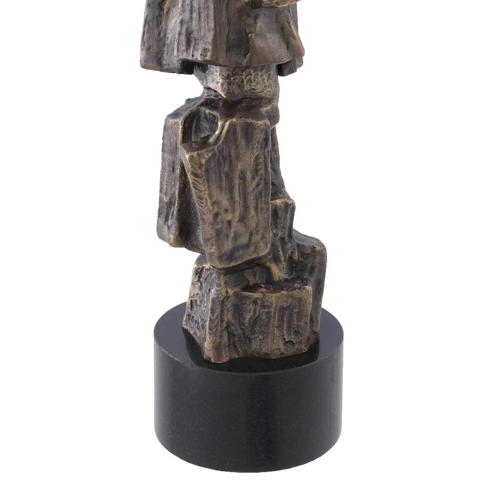Brutalist Noto Scultpure Table Lamp by Eichholtz-Renaissance Design Studio