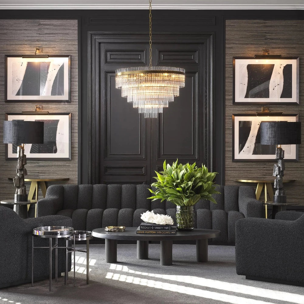 Brutalist Noto Scultpure Table Lamp by Eichholtz-Renaissance Design Studio