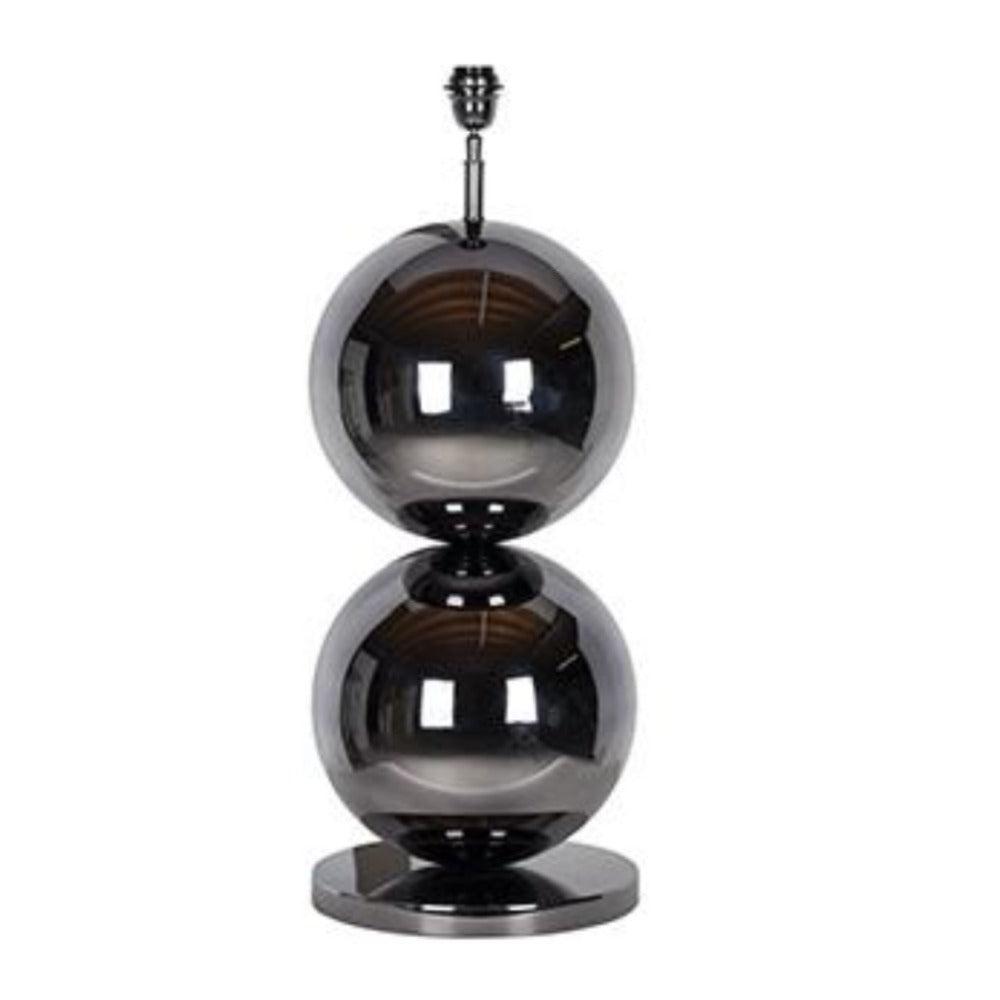 Bubble large table lamp Black nickel Base only-table lamp-Renaissance Design Studio