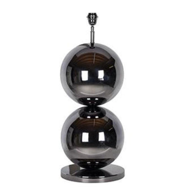 Bubble large table lamp Black nickel Base only