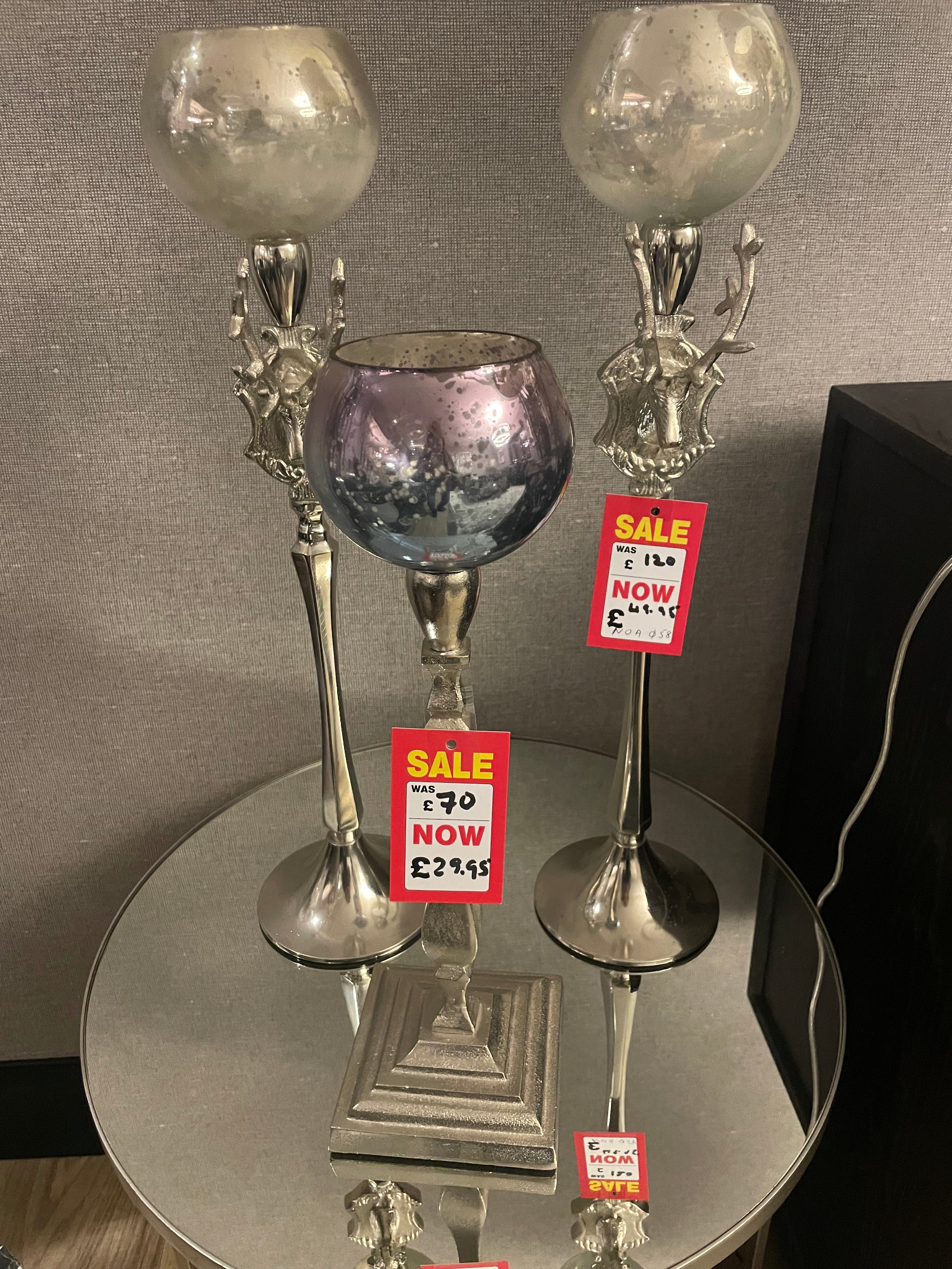 Bulb candle holder half price-Renaissance Design Studio