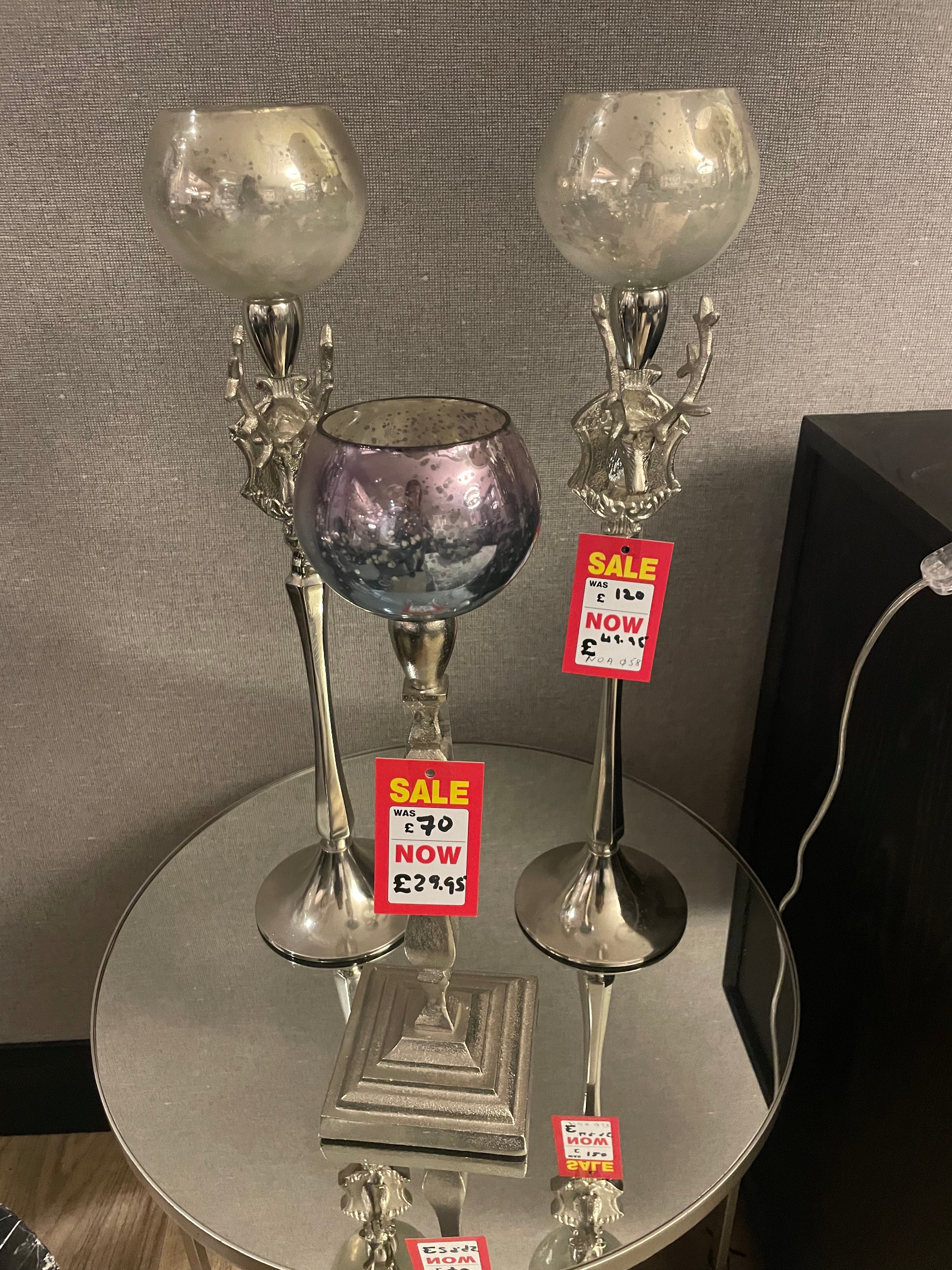 Bulb candle holder half price-Renaissance Design Studio