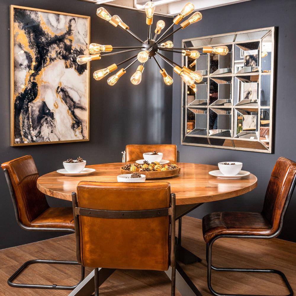 Byron Bevelled distressed window mirror-Mirrors-Renaissance Design Studio