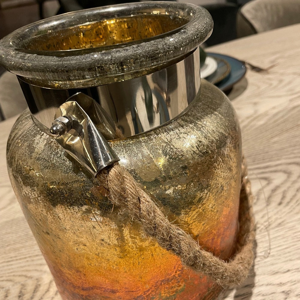 Byron gold jar clearance offer-Renaissance Design Studio