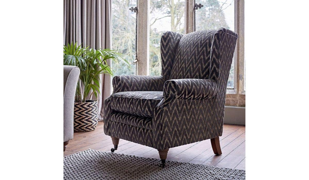 Byron  H bespoke  Wing chair by WESTBRIDGE Various prices per fabric