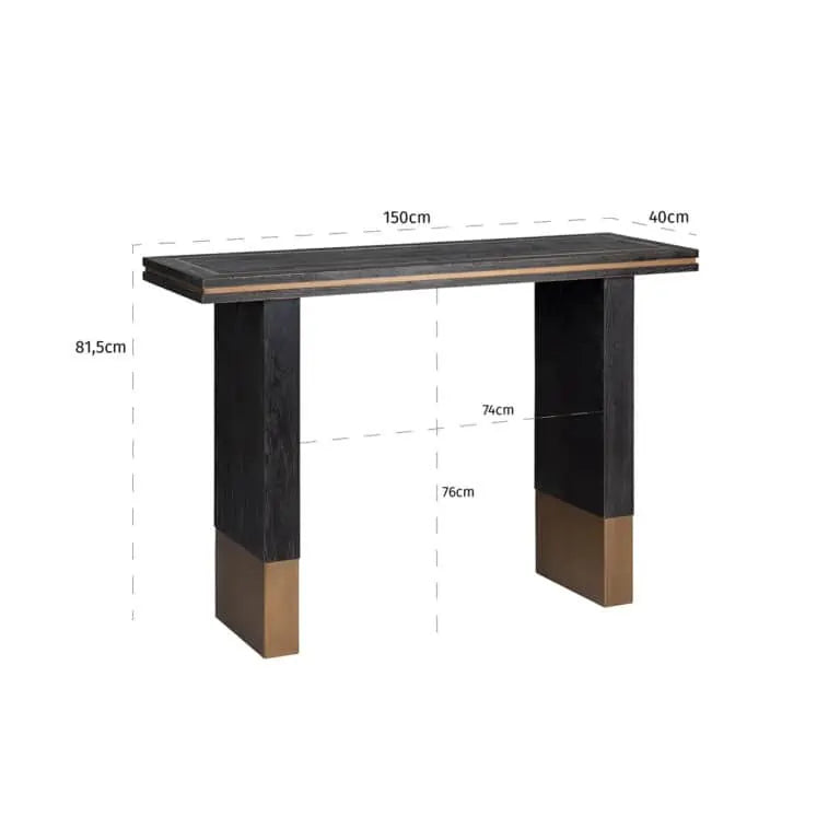 Byron H Console Table-Renaissance Design Studio