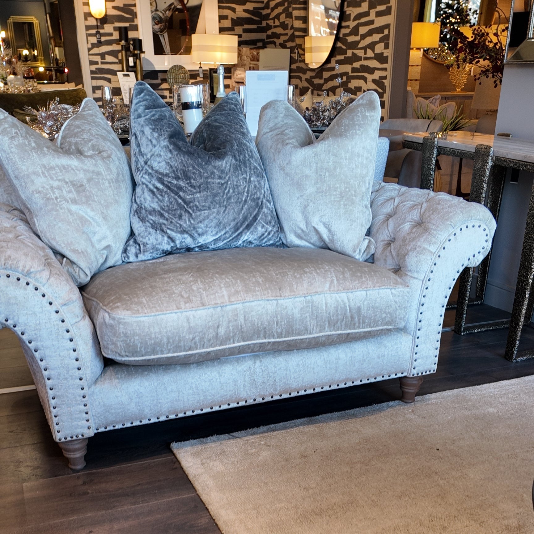 Westbridge Keaton sofa XL plus Loveseat in Jersey flannel.. Available with 34% off !-Renaissance Design Studio