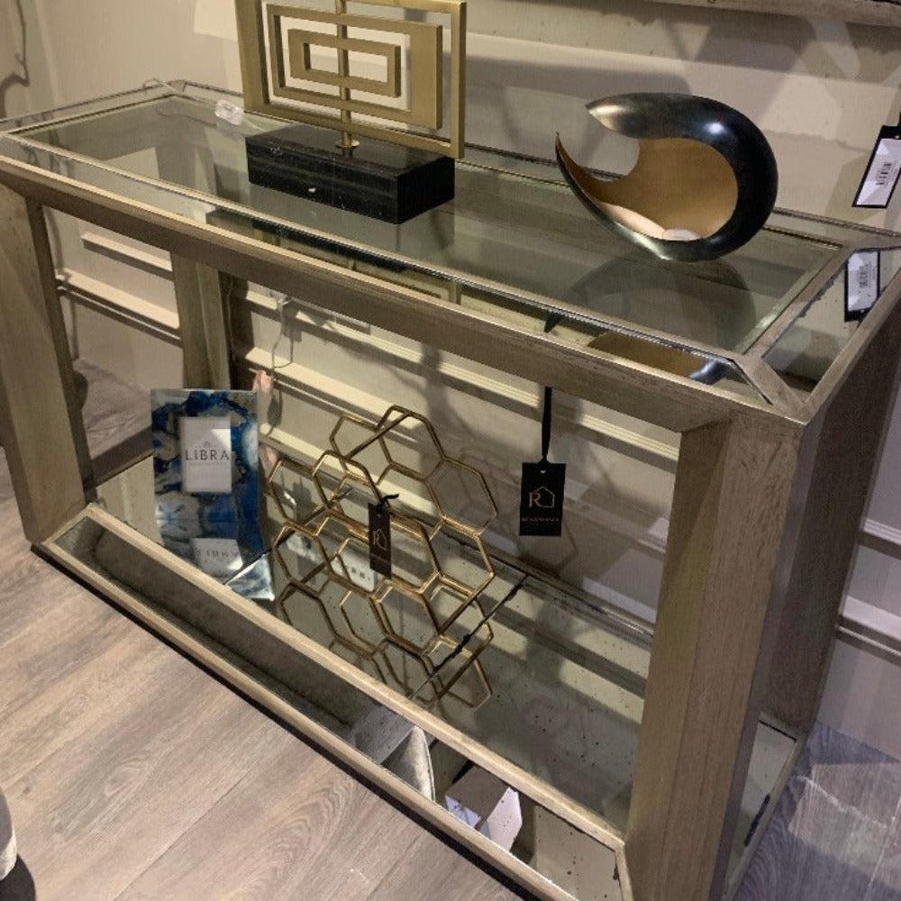 Byron Mirrored Console Table
