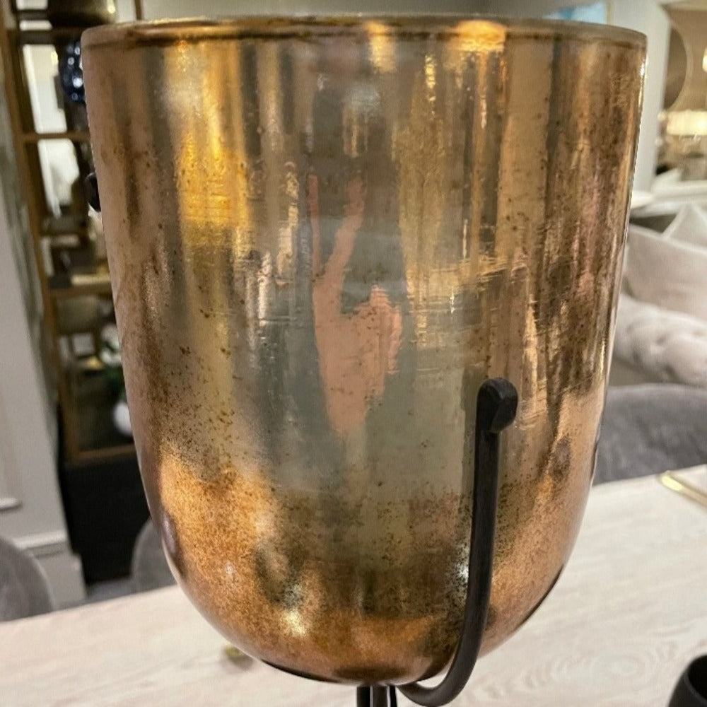 Byron tall candle holder LESS THAN half price-Renaissance Design Studio