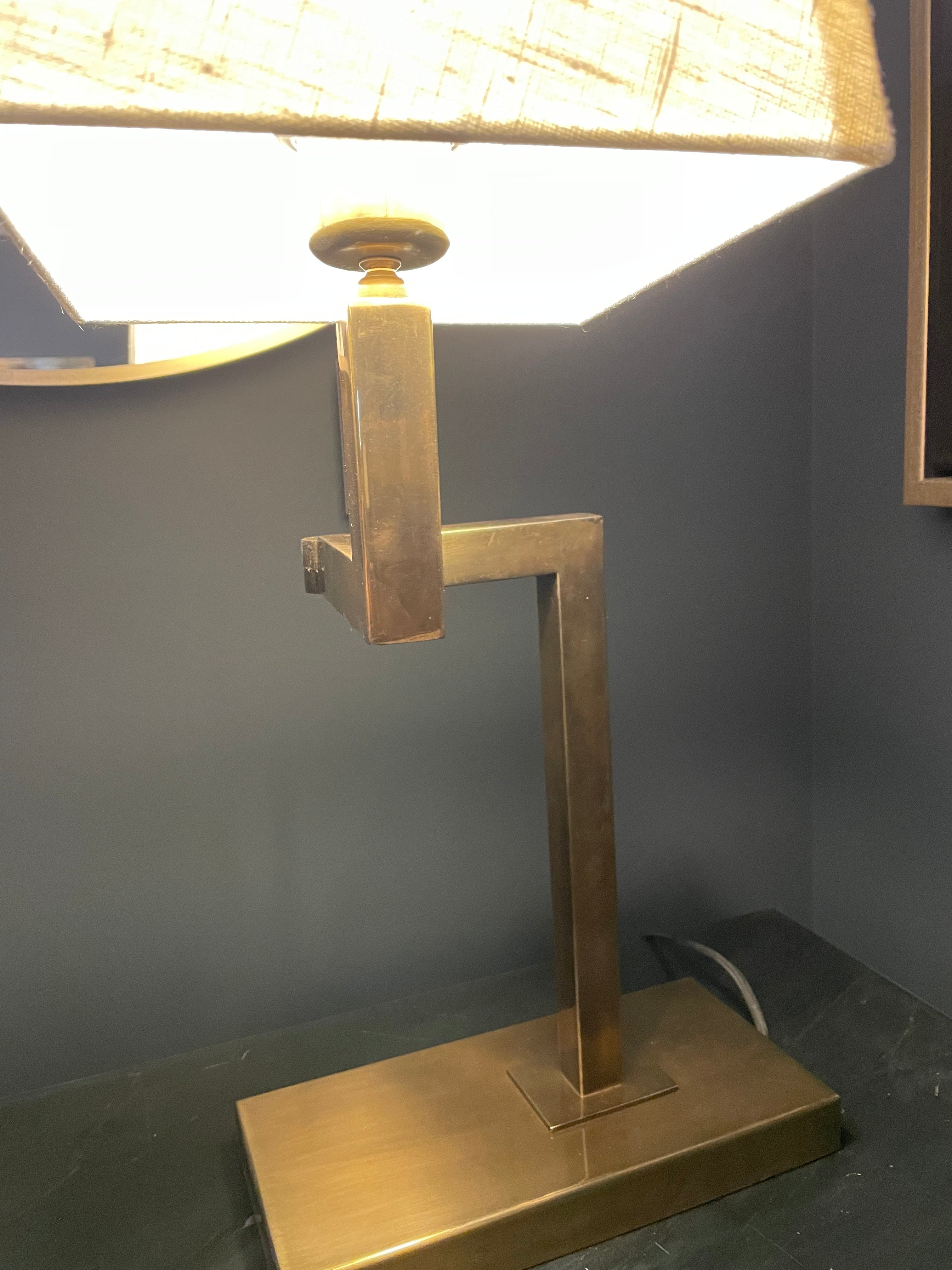 Cambell Table Lamp Vintage brass by Eichholtz REDUCED to order-Table lamp-Renaissance Design Studio