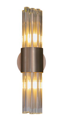 Camden Club Bronze wall light