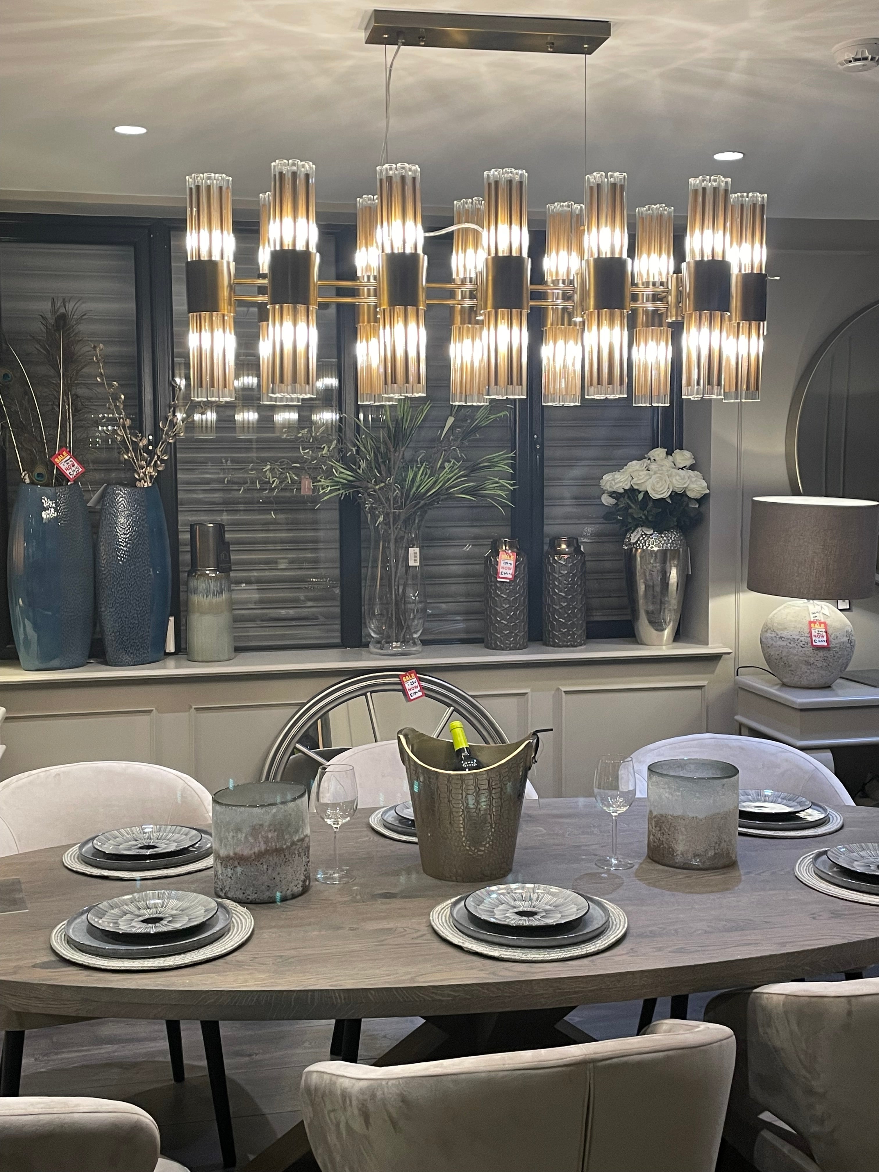 Camden Club Chandelier-Chandelier-Renaissance Design Studio