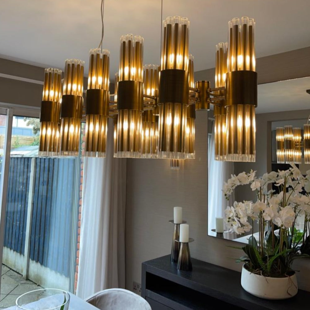 Camden Club Chandelier for over dining table