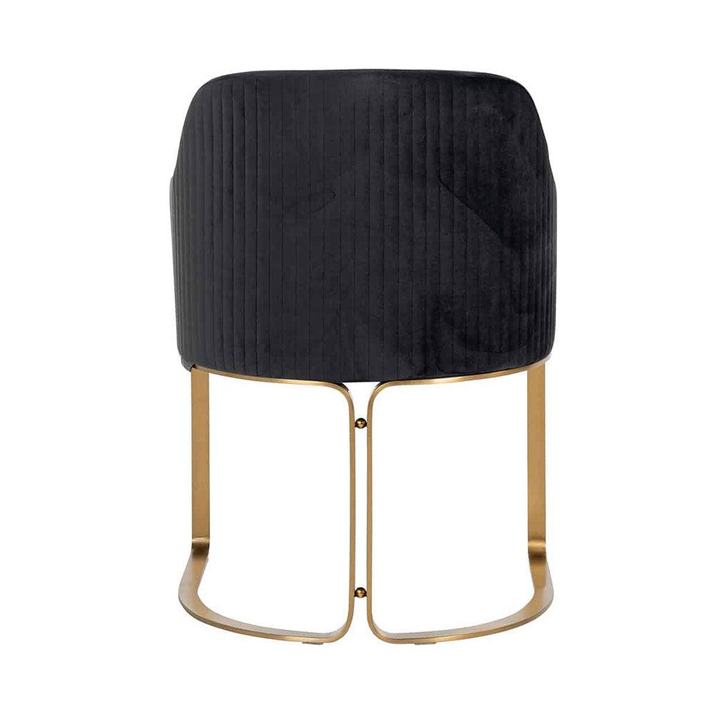 Camden Club Designer Dining Chair with gold frame REDUCED PRICE (see below )