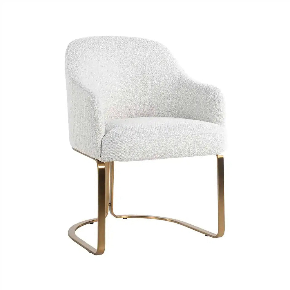 Camden Club Designer Dining Chair with gold frame REDUCED PRICE (see below )