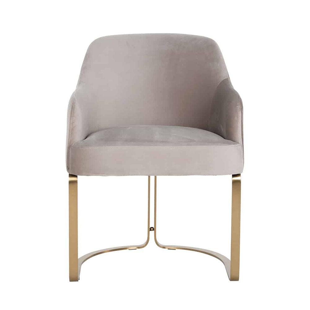 Camden Club Designer Dining Chair with gold frame REDUCED PRICE (see below )-Renaissance Design Studio
