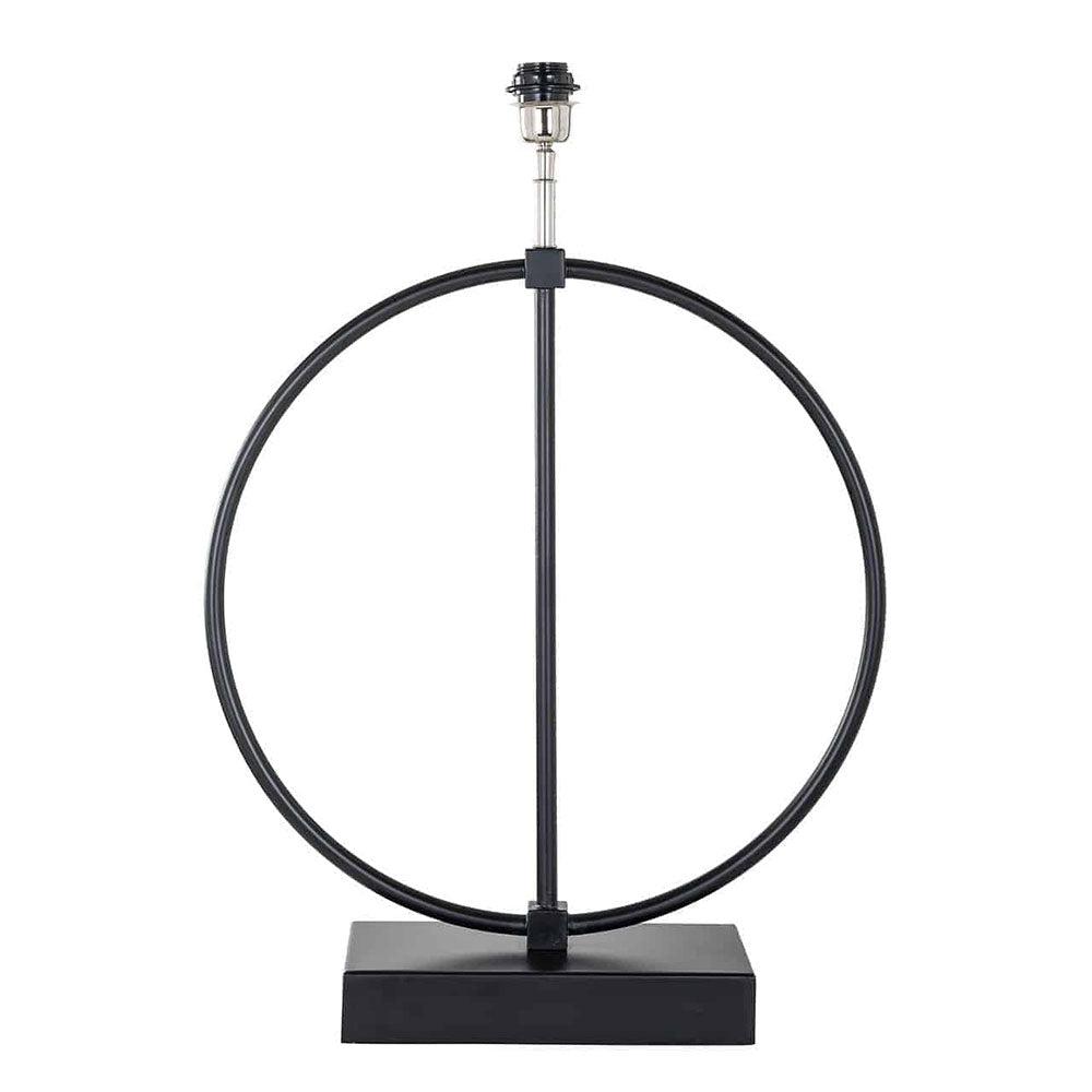 Camden Club large Orb Lamp in Matt Black with shade-Renaissance Design Studio