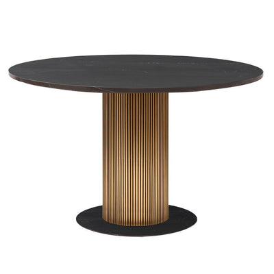 Camden Club round dining table
