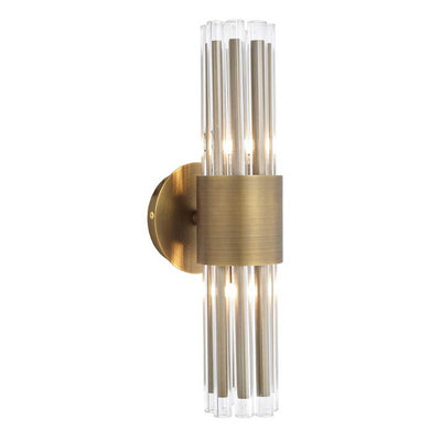 Camden Club Wall Light brushed brass reduced