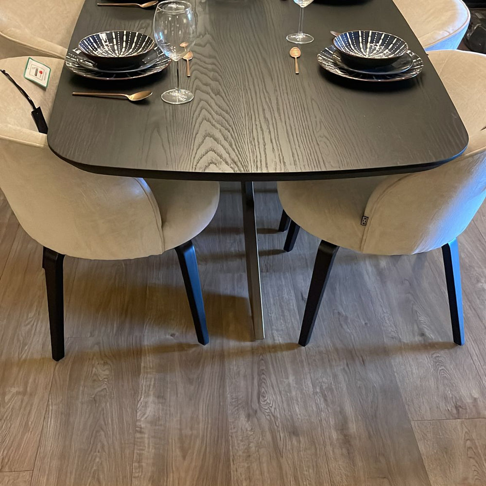 Cameron Danish Oval 230 cm contemporary dining table